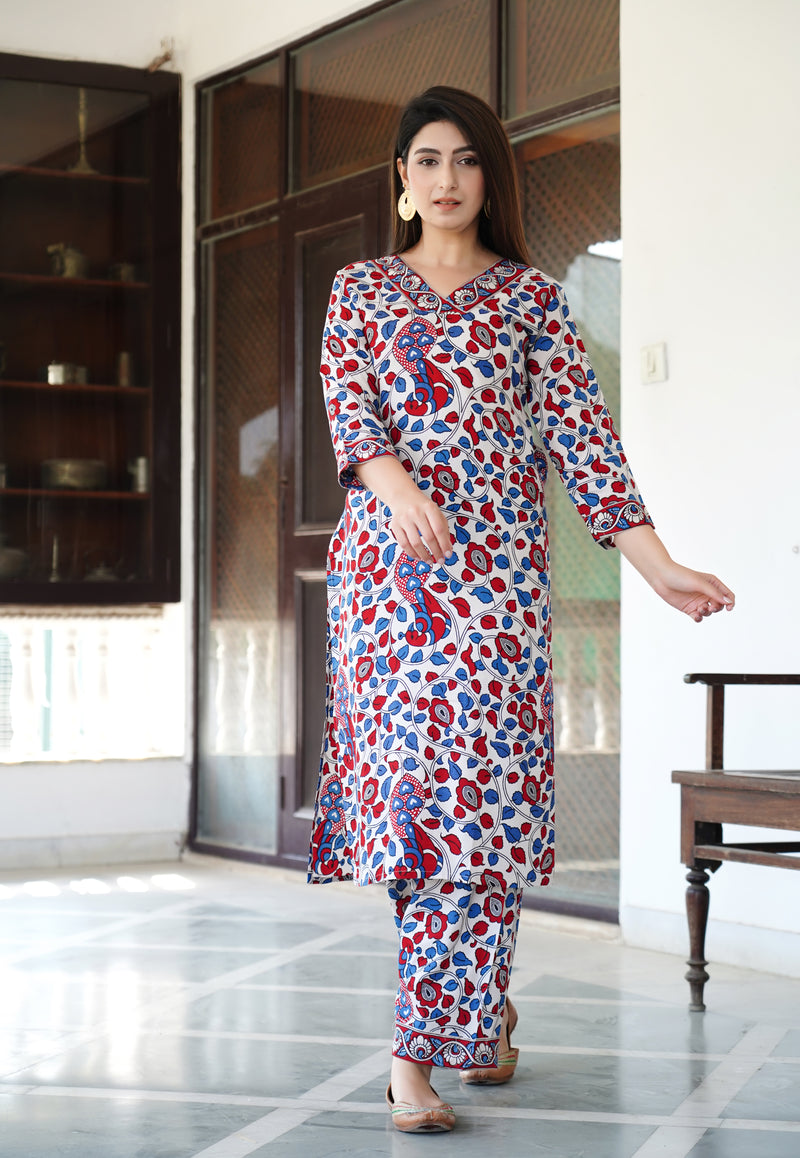 Classic Printed Coord Set for Daily and Casual Wear