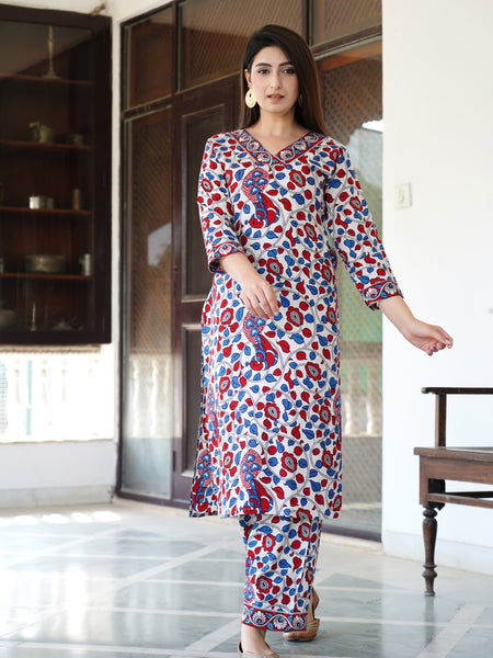 Classic Printed Coord Set for Daily and Casual Wear