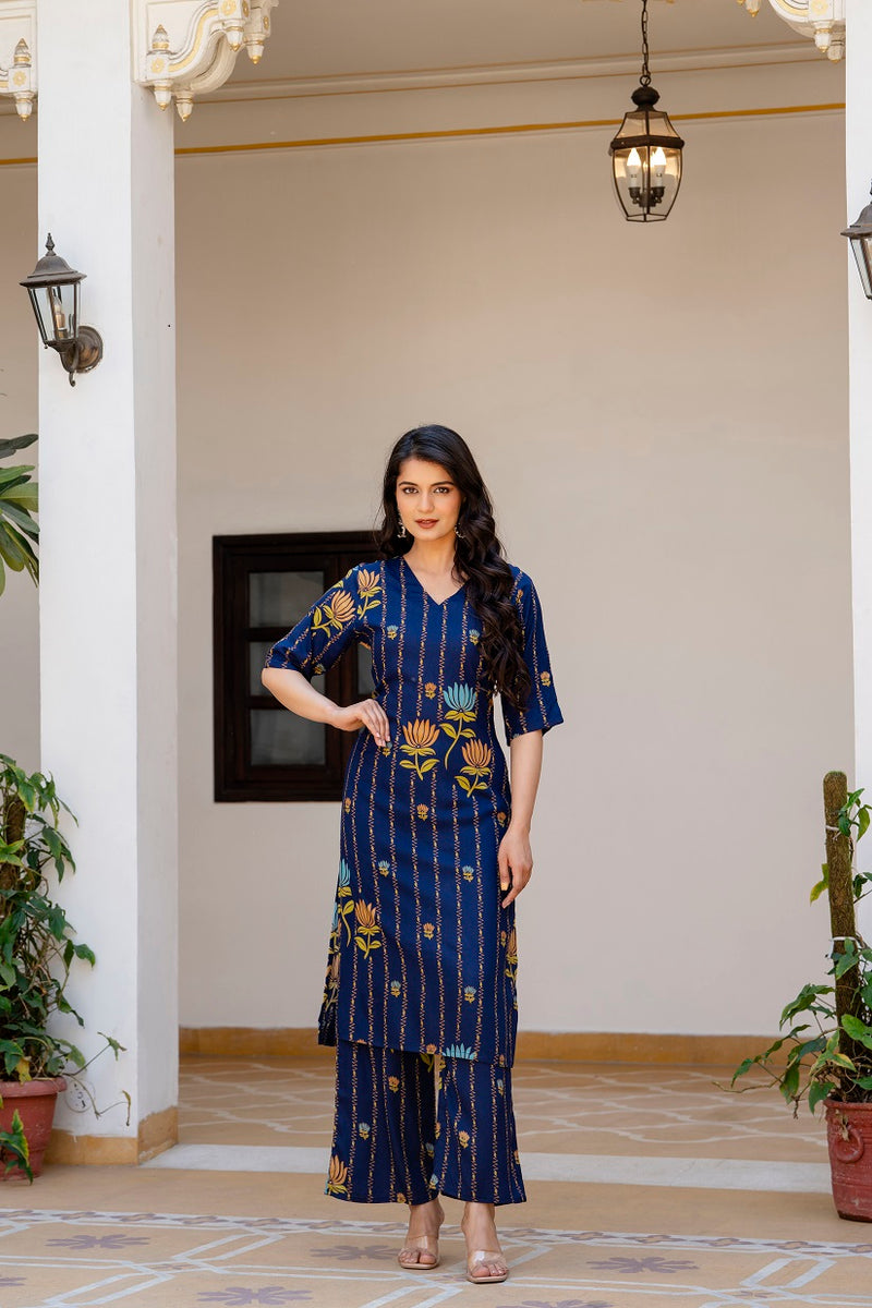 Printed Co-ord Set for Women
