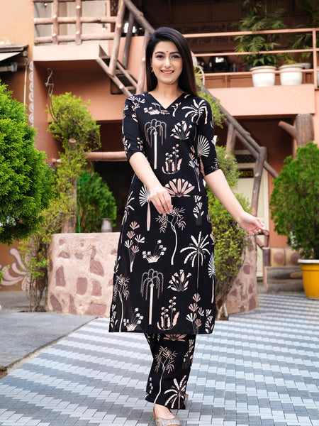 Classic Printed Coord Set for Daily and Casual Wear