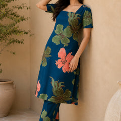 Classic Printed Coord Set for Daily and Casual Wear