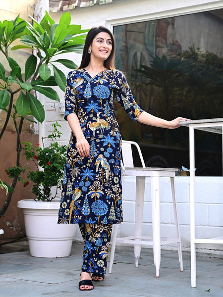 Classic Printed Coord Set for Daily and Casual Wear