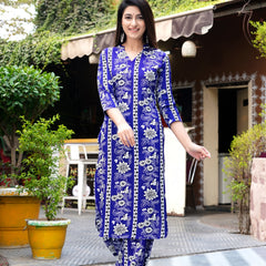 Classic Printed Coord Set for Daily and Casual Wear