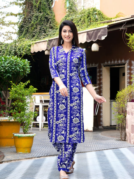 Classic Printed Coord Set for Daily and Casual Wear