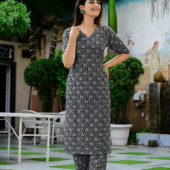 Classic Printed Coord Set for Daily and Casual Wear
