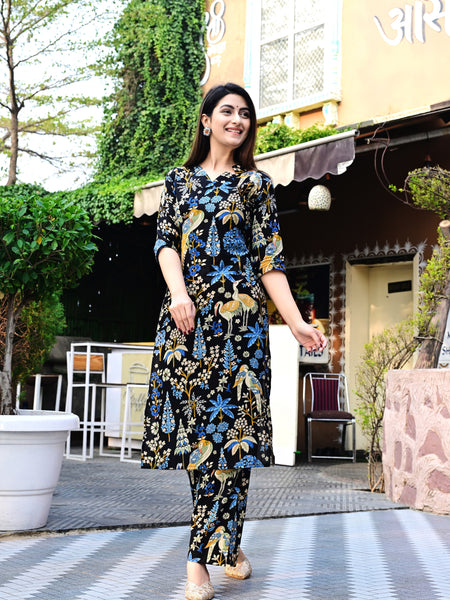 Classic Printed Coord Set for Daily and Casual Wear