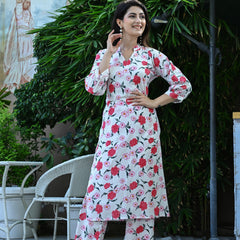 Classic Printed Coord Set for Daily and Casual Wear