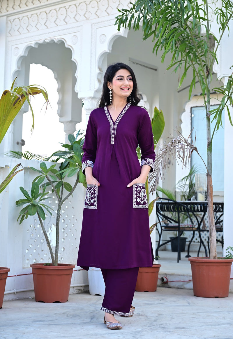 Classic Printed Coord Set for Daily and Casual Wear