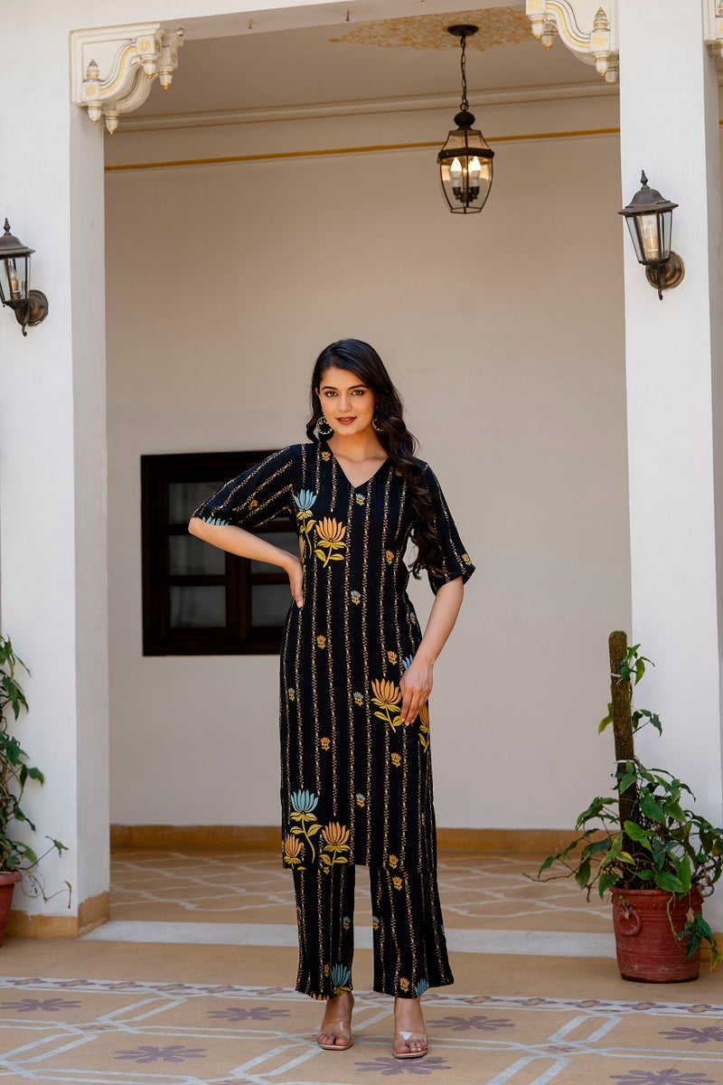 Printed Co-ord Set for Women