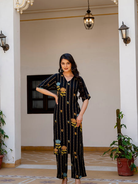 Printed Co-ord Set for Women