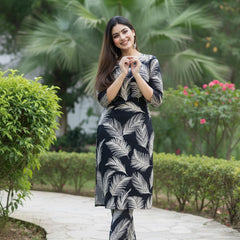 Classic Printed Coord Set for Daily and Casual Wear