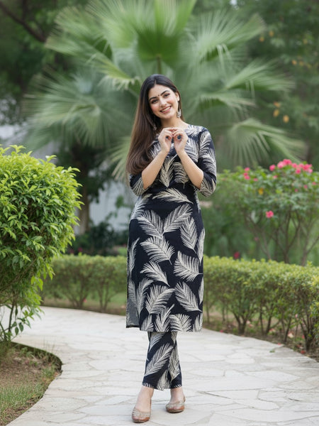 Classic Printed Coord Set for Daily and Casual Wear