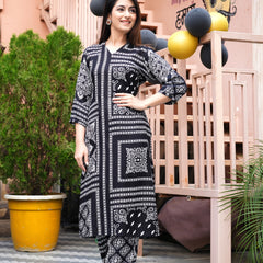 Classic Printed Coord Set for Daily and Casual Wear