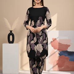 Classic Printed Coord Set for Daily and Casual Wear