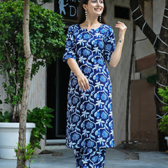 Classic Printed Coord Set for Daily and Casual Wear