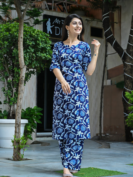 Classic Printed Coord Set for Daily and Casual Wear