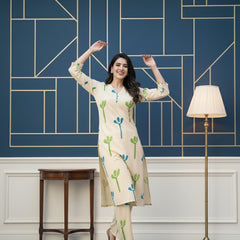 Classic Printed Coord Set for Daily and Casual Wear