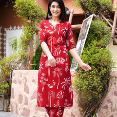 Classic Printed Coord Set for Daily and Casual Wear