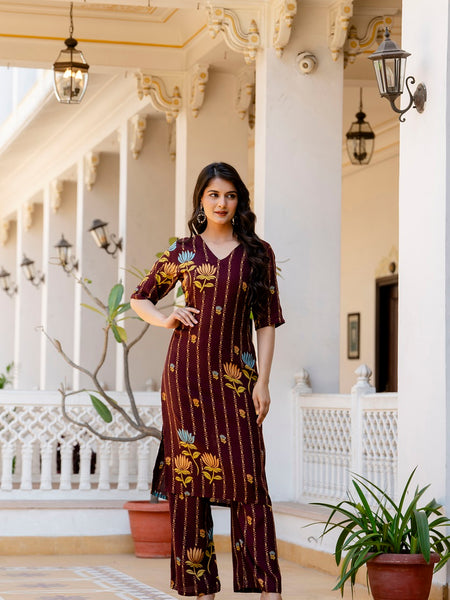 Printed Co-ord Set for Women