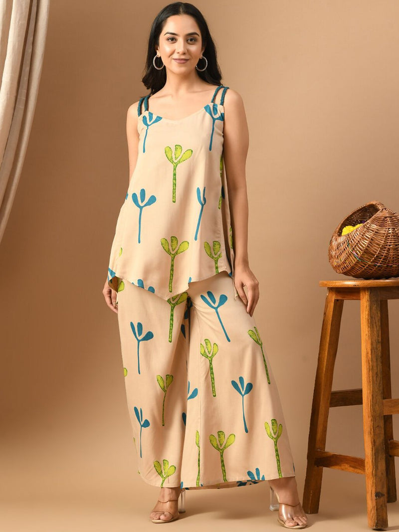 Classic Printed Coord Set for Daily and Casual Wear