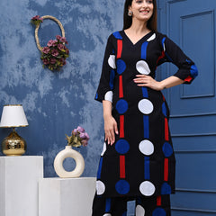 Classic Printed Coord Set for Daily and Casual Wear