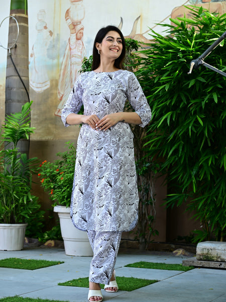 Classic Printed Coord Set for Daily and Casual Wear