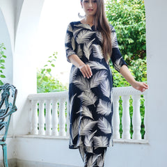 Classic Printed Coord Set for Daily and Casual Wear