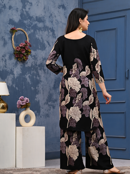 Classic Printed Coord Set for Daily and Casual Wear