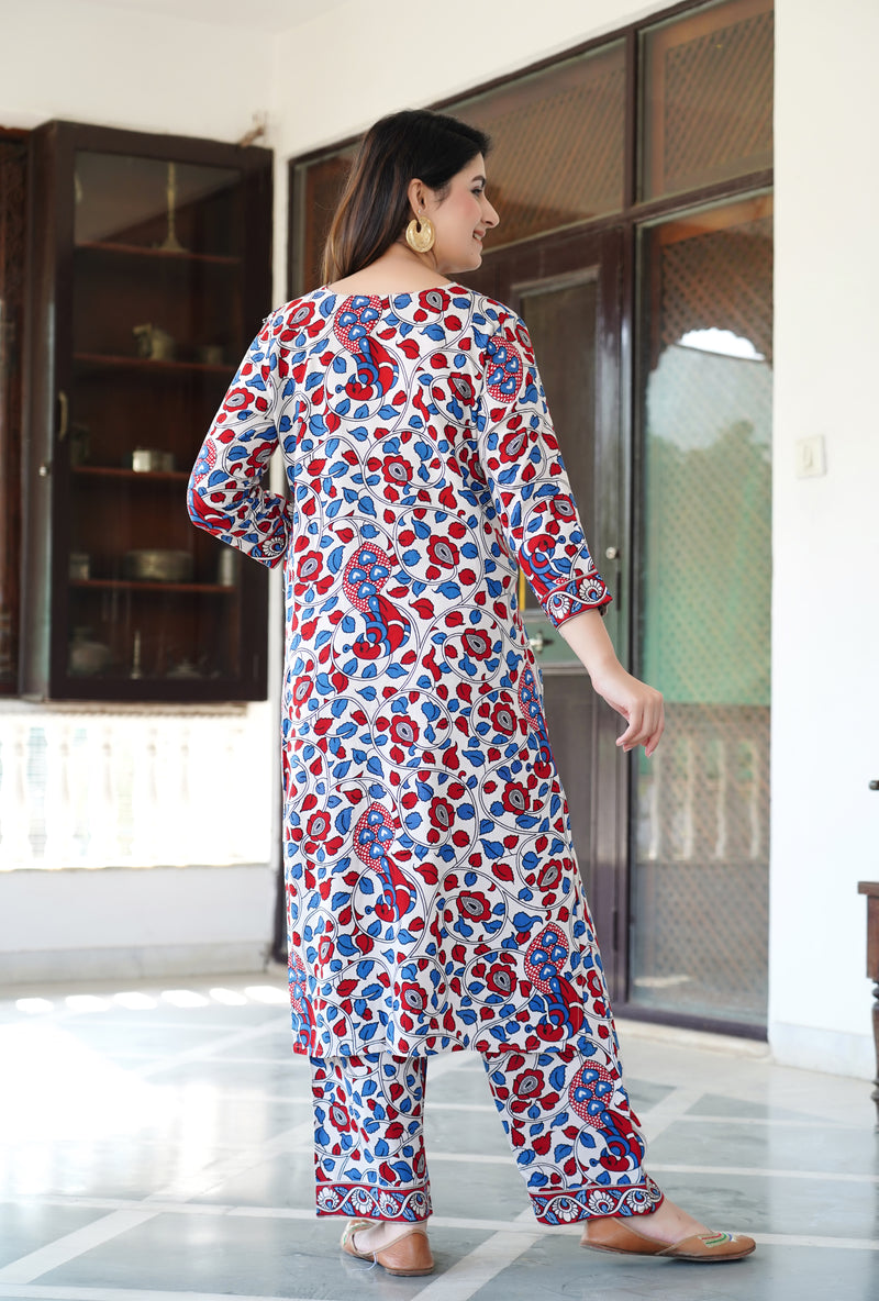 Classic Printed Coord Set for Daily and Casual Wear