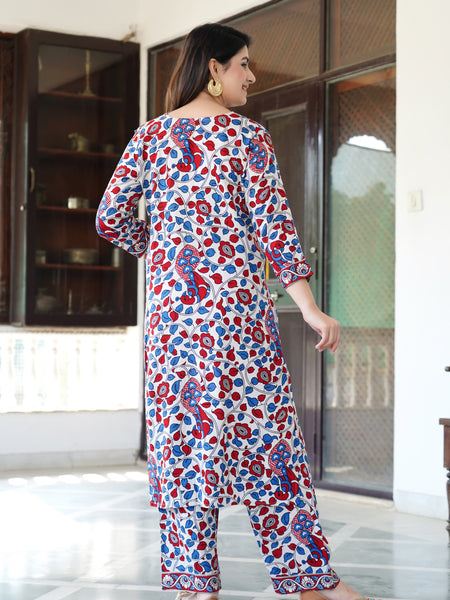 Classic Printed Coord Set for Daily and Casual Wear