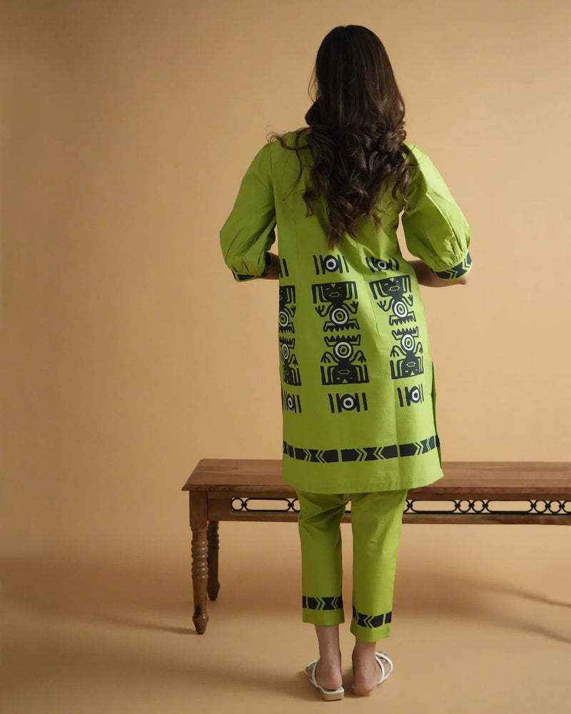 Classic Printed Coord Set for Daily and Casual Wear