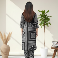 Classic Printed Coord Set for Daily and Casual Wear