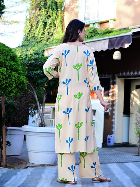 Classic Printed Coord Set for Daily and Casual Wear