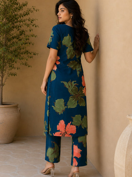 Classic Printed Coord Set for Daily and Casual Wear