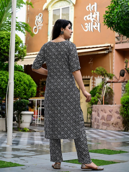 Classic Printed Coord Set for Daily and Casual Wear