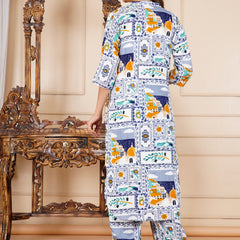 Classic Printed Coord Set for Daily and Casual Wear