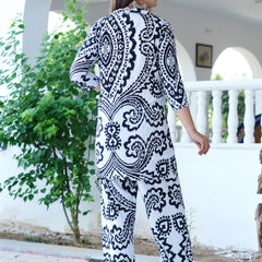 Classic Printed Coord Set for Daily and Casual Wear