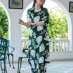 Classic Printed Coord Set for Daily and Casual Wear