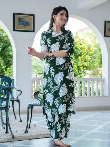 Classic Printed Coord Set for Daily and Casual Wear