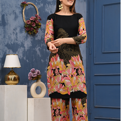 Classic Printed Coord Set for Daily and Casual Wear