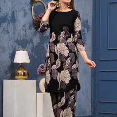 Classic Printed Coord Set for Daily and Casual Wear