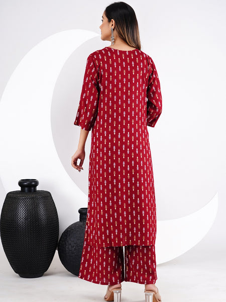 Classic Printed Coord Set for Daily and Casual Wear