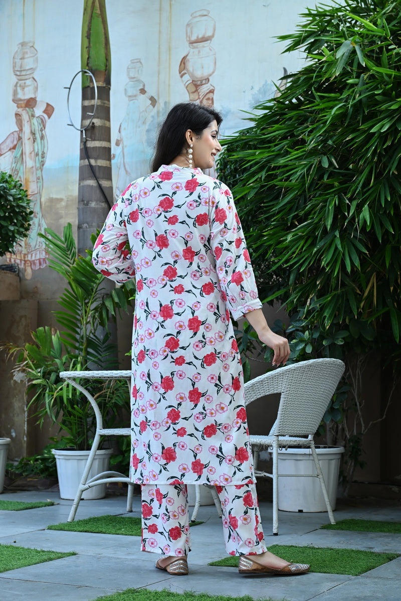 Classic Printed Coord Set for Daily and Casual Wear