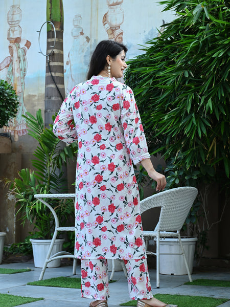 Classic Printed Coord Set for Daily and Casual Wear