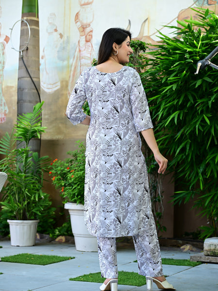 Classic Printed Coord Set for Daily and Casual Wear