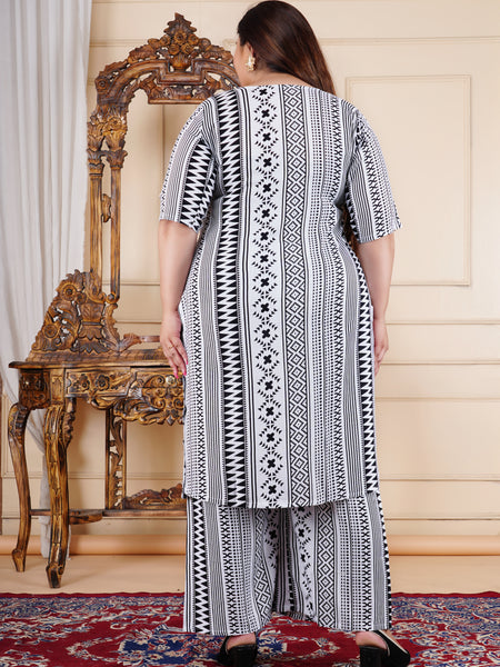 Classic Printed Coord Set for Daily and Casual Wear