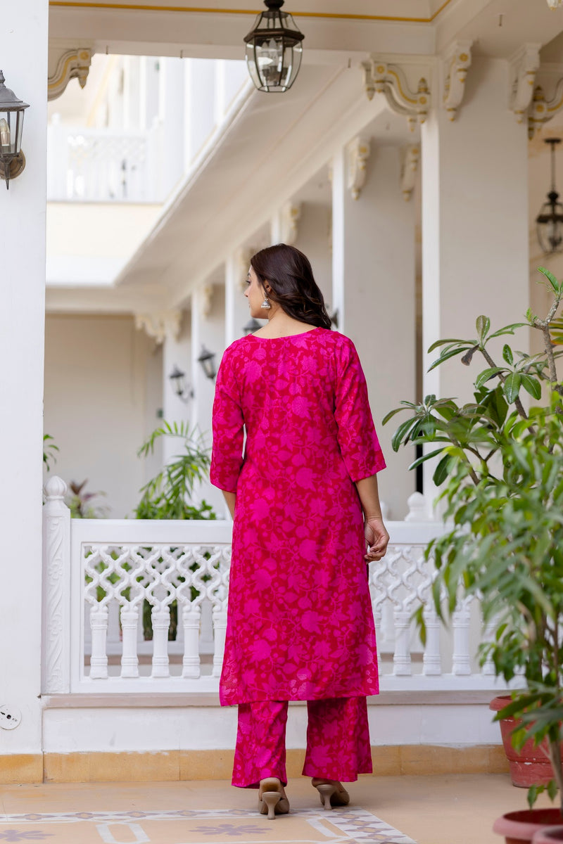 Classic Printed Coord Set for Daily and Casual Wear