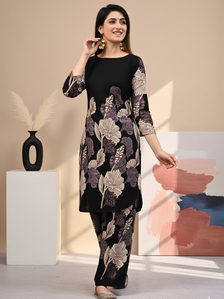 Classic Printed Coord Set for Daily and Casual Wear