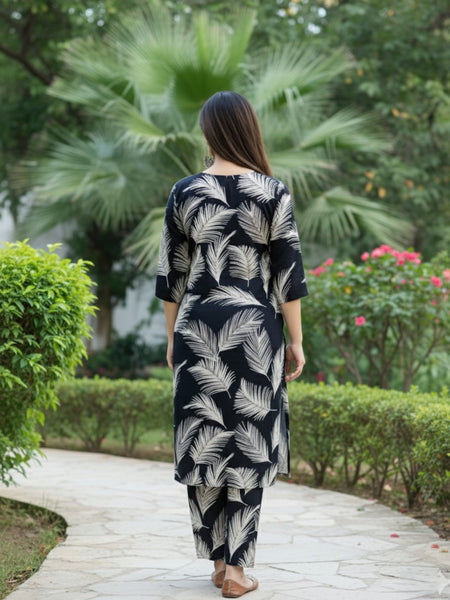 Classic Printed Coord Set for Daily and Casual Wear