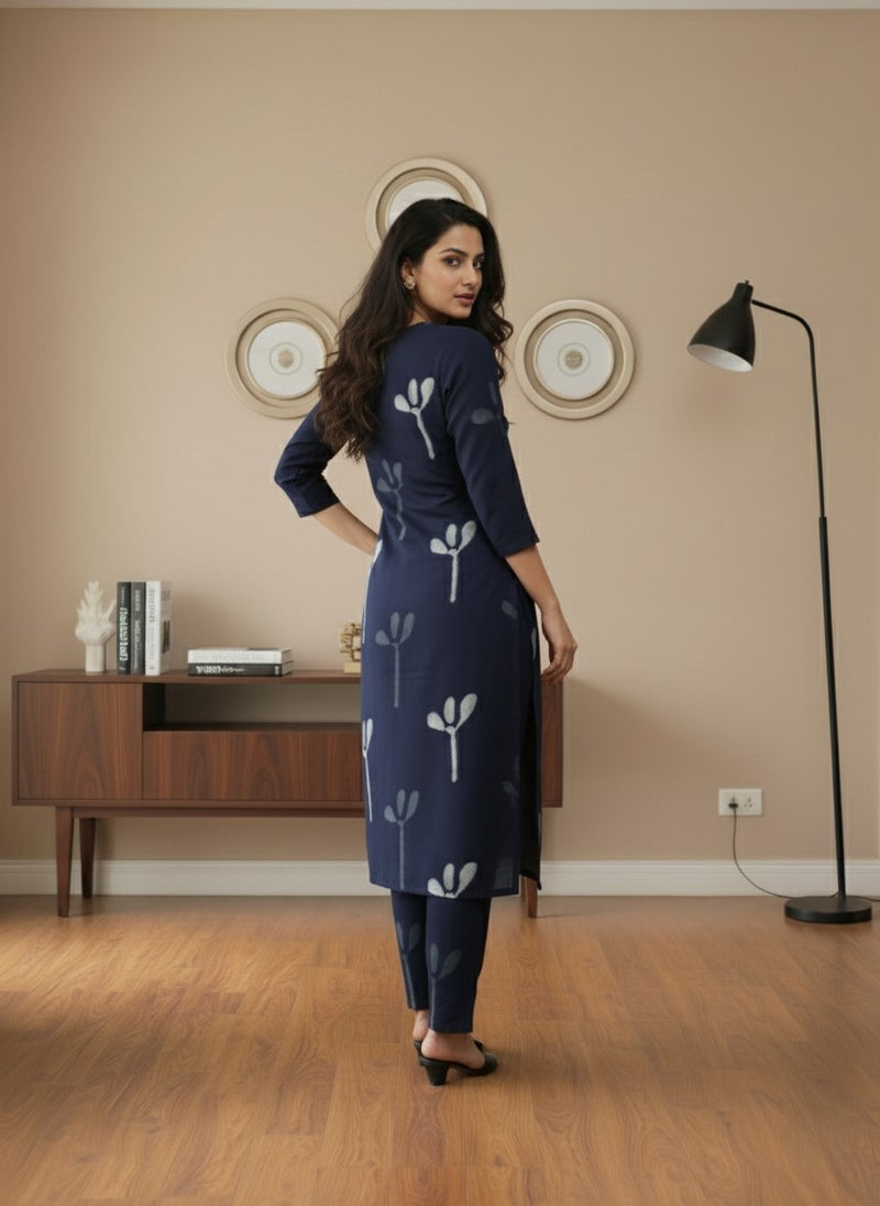 Classic Printed Coord Set for Daily and Casual Wear